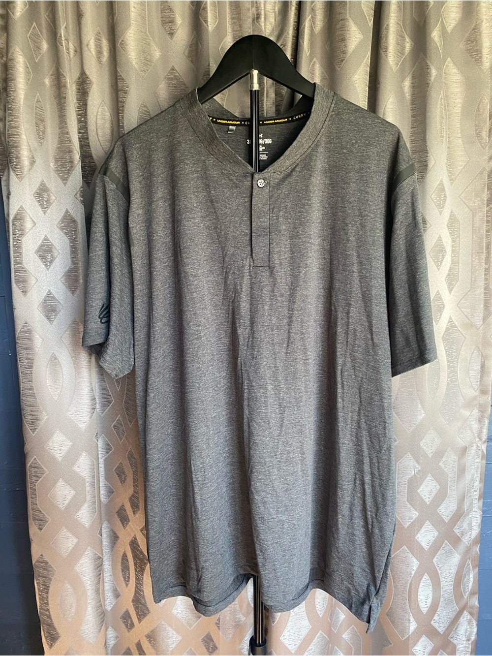 Under Armour Stephen Curry Collection Polo Henley Men’s 3XL Athleisure